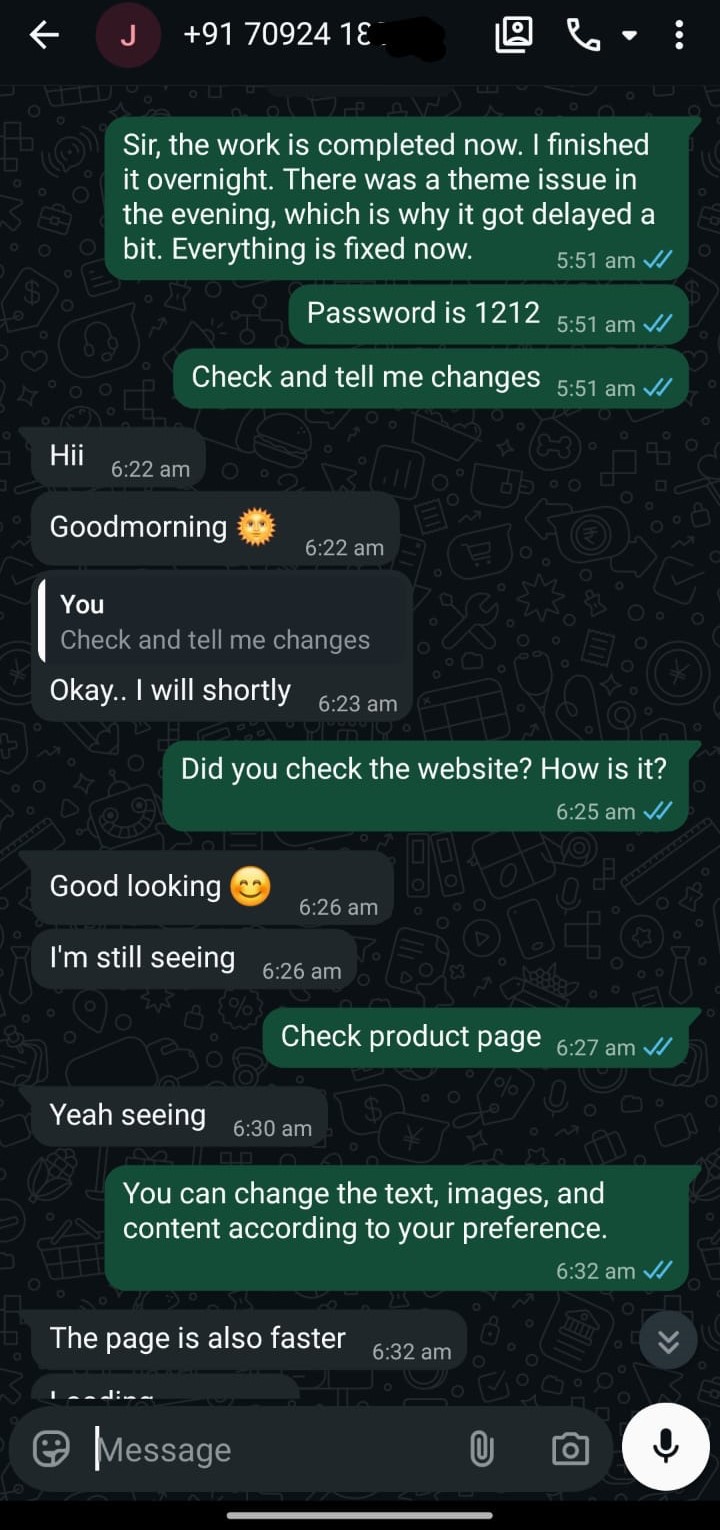 WhatsApp Review Neideepam