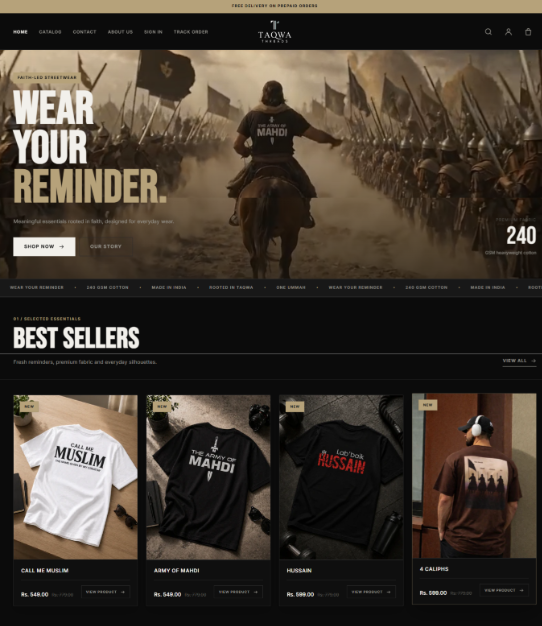 Taqwa Threads Store